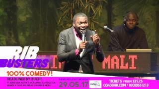 ! @ Buchiojieh | Rib Busters Comedy show May 29th!!! indigO2