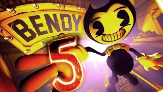 ☆Bendy and the Ink Machine - Полное прохождение игры { 1 - 5 главы } ♡ На русском языке ♡ ( PS4 )☆