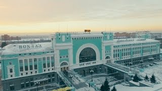«Идёт солдат по городу» на Главном вокзале Новосибирска