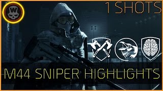 The Division - One Shot Sniping m44 Highlights