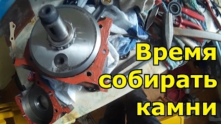 ДТ-75. Сборка пускового двигателя ПД-10. Часть 1