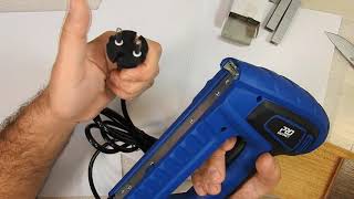 Мощный и качественный электростеплер PROSTORMER PLD6033 под скобы и гвозди за $24.00 с Aliexpress
