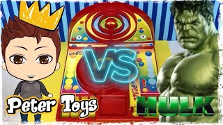 Jogo PINBALL valendo PRÊMIOS Peter Toys VS Hulk! PETER TOYS