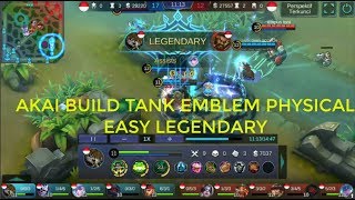 AKAI BUILD TANK EMBLEM PHYSICAL MOBILE LEGEND BANG BANG