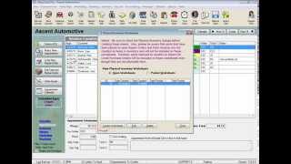 MaxxTraxx Auto Shop Software Video Lessons - Take a Physical Inventory