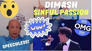 DIMASH - SINFUL PASSION (SOCHI PERFORMANCE) | REACTION! MY NEW FAV!