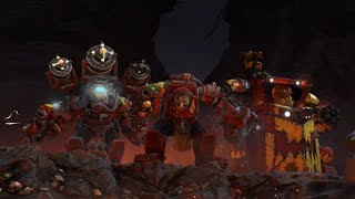 Orks (Evil Suns) vs Eldar (Saim-Hann), 3v3, Hard - Warhammer 40 000: Dawn Of War 3