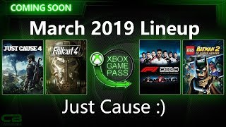Xbox Game Pass Game Additions for March 2019 - Just Cause 4 & More! Should you Wait to Play?