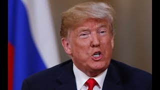 President Donald Trump IMPORTANT Meeting with Finland President Niinisto ahead of Putin Meeting