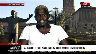 Historic debt: SAUS says the issue can't be left to universities