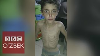 Сурия: Сунний шаҳри аҳолиси очдан ўлмоқда