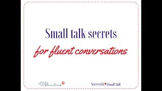 Masterclass: Small Talk Secrets for Fluent Conversations in English