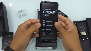 UnBoxing e Ficha Técnica Samsung S8 Plus