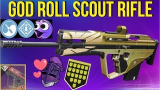 God Roll Scout Rifle Is NASTY In Crucible! - Destiny 2
