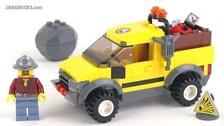 LEGO City 4200 Mining 4x4 truck set review!