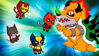 Игра для детей - УДАРНЫЙ ОТРЯД КОТЯТ- Новый БОСС - прохождение - Flavios №3