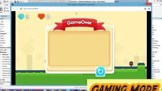 Platformer Game #5 Popup Gameover and level complete Construct 2 Tutorial