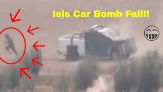 Funny ISIS CAR BOMB FAIL!