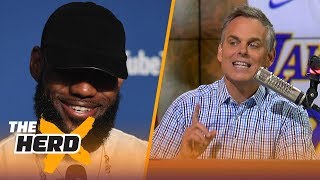 Colin Cowherd on LeBron joining Lakers, Magic as better GM than Michael Jordan | NBA | THE HERD
