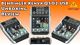 Behringer Xenyx Q502 USB \ Распаковка и Обзор
