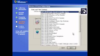 How to install Windows XP Home Edition