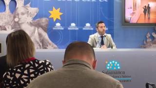 Presentación de la zarzuela "Salamanca o la singular verbena del Paseo de la Estación"