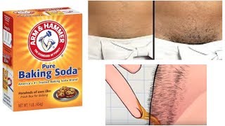 STOP SHAVING! USE BAKING SODA INSTEAD FOR PROPER HAIR REMOVAL