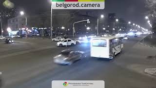ДТП на перекрёстке Мичурина и Б.Хмельницкого в Белгороде.