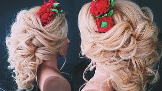 ГРЕЧЕСКАЯ КОСА ?  Как крепить венок в прическу ?  Hairstyle for medium hair ?  LOZNITSA