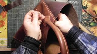 Мастер-класс №17. Женская сумка (модель 54). Часть 6. Ladies bag master class