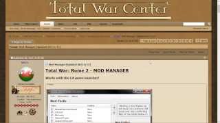 Модификации для Total War: Rome 2, где найти и как установить - выпуск 2