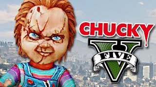 GTA V MODS: CHUCKY EN GTA 5 !! - RobleisIUTU