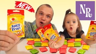 Жвачка ДЖУСИ ФРУТ Juicy Fruit Gum возвращается в Россию!!! МИРОВАЯ ПРЕМЬЕРА в сети Магнит