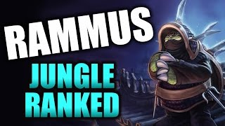 RAMMUS JUNGLA en RANKED INDESTRUCTIBLE !!! (temporada 6)