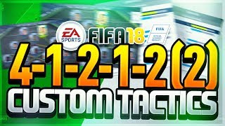 41212-2 TIKA TAKA CUSTOM TACTICS & PLAYER INSTRUCTIONS | FIFA 18 ULTIMATE TEAM