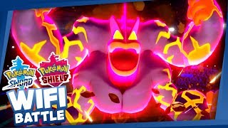 GIGANTAMAX MACHAMP WILL STRIKE YOU DOWN! ? - Pokemon Sword & Shield WiFi Battle #5