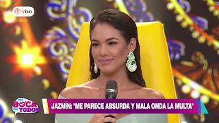 Jazmín Pinedo tras recibir carta notarial: Me parece absurdo y mala onda la multa