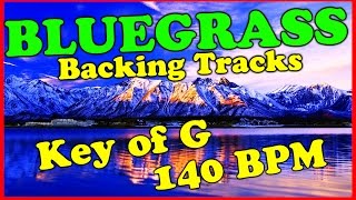 Bluegrass Backing Track in G major | 140 BPM Bluegrass Jam Track