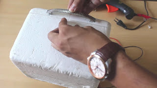 How to make a Mini Deep Refrigerator at home - very easy way