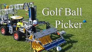 Golf Ball Picker - Lego Technic 42054 Claas Xerion 5000 Trac VC