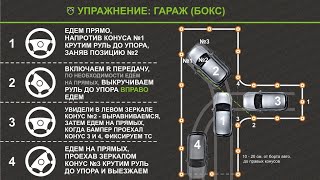 Гараж. Заезд в бокс.