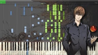 The World - Death Note Opening 1 | デスノート OP 1 [Piano Tutorial + Midi | Sheet]
