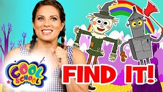 Find Dorothy's Friends!?Wizard of Oz Story Time with Ms. Booksy | Find It Games | Cartoons for kids