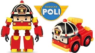 Играем в машинки роботы. Игрушки Робокар Поли robo carpoli.
