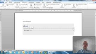 Kopteksten, inhoudsopgave en meer in Word 2010; hoe en waarom