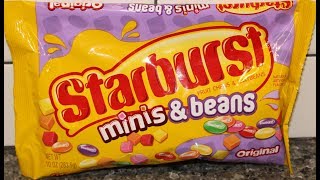 Starburst Minis & Beans - Fruit Chews & Jellybeans Review