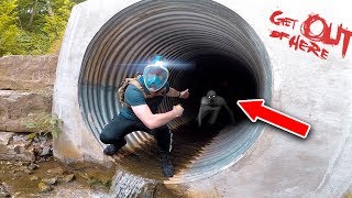 EXPLORING THE HAUNTED TUNNEL ? (THE RAKE)