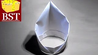 Как сделать быстро самодельный КОКОШНИК из бумаги А4 своими руками?