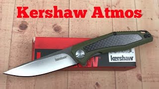 Kershaw Atmos liner lock knife  Sinkevich design   Small, lightweight and great looking !!