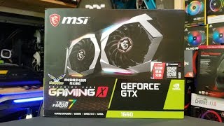 MSI GeForce GTX 1660 Gaming X - A Good GTX 1060 Replacement